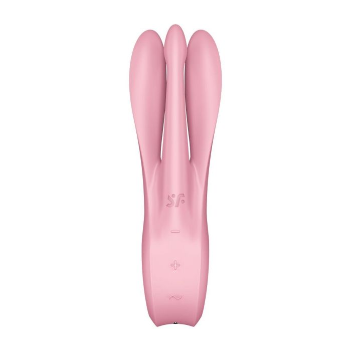 Satisfyer Threesome 1 Vibrador Rosa para Mujer 4 Satisfyer Threesome 1 Vibrador Rosa para Mujer 4