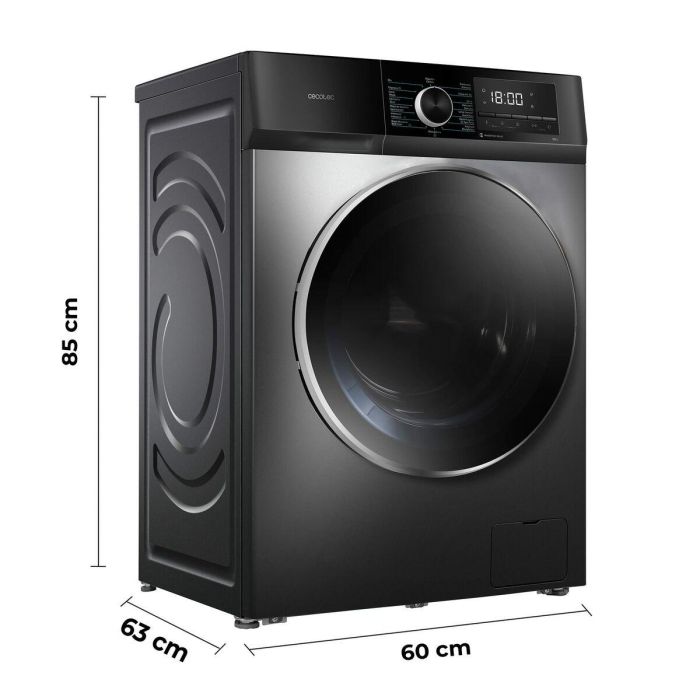 Lavadora Cecotec Bolero DressCode 10500 Inverter 1400 rpm 10 kg 1