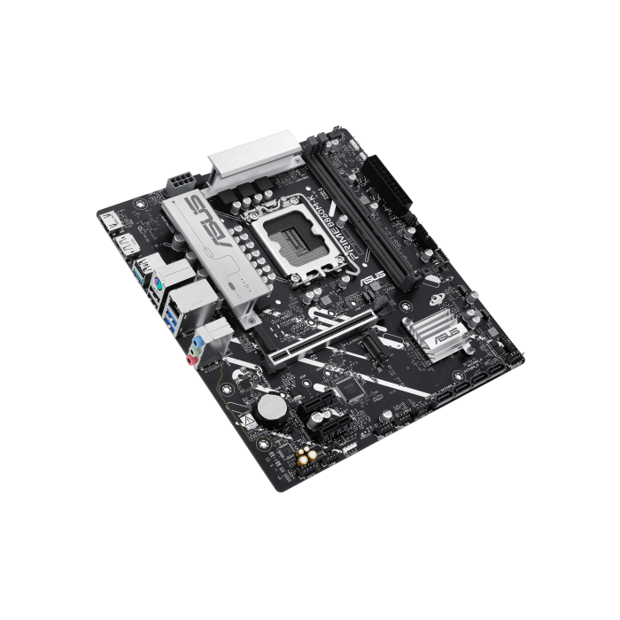 PLACA ASUS PRIME B860M-K INTEL1851 2DDR5 HDMI/DISPLAYPORTS PCIE4.0 4SATA3 USB2.0 MATX 4