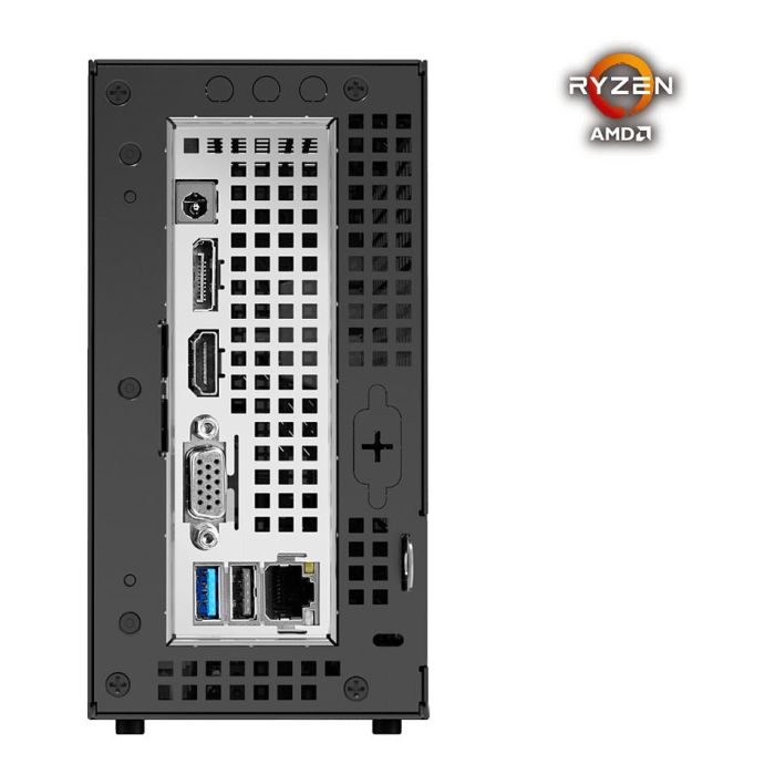 ASRock DeskMini X300 Mini PC Barebone AMD AM4 DDR4 HDMI DP D-Sub USB3.1 3