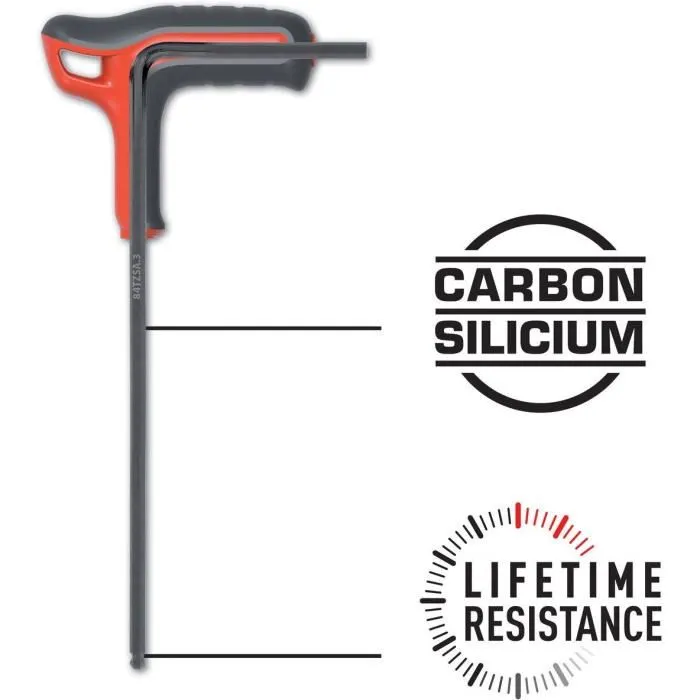 Facom 84TZSA.PB Juego de 6 Llaves en Forma de T con Asas, 6 Caras 1 Facom 84TZSA.PB Juego de 6 Llaves en Forma de T con Asas, 6 Caras 1