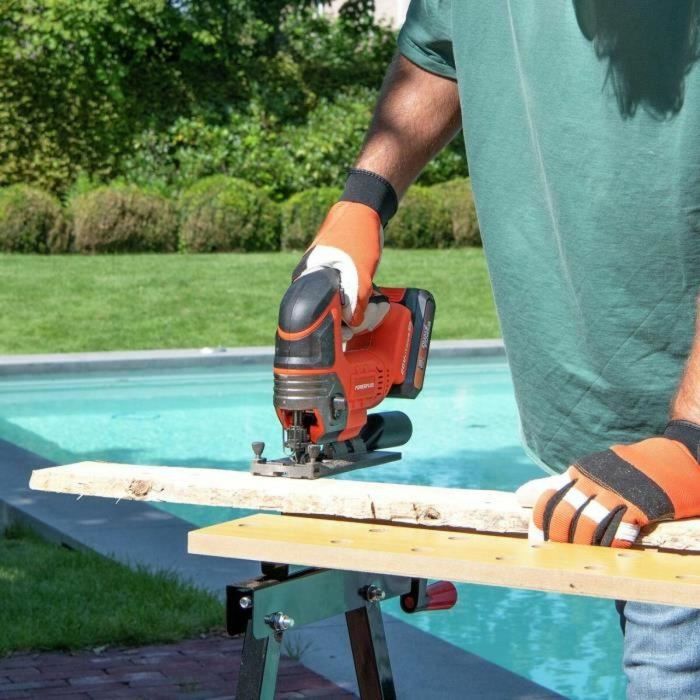 Dual Power DUA5400338128646 - Pack 5 Herramientas 20V: Taladro/Destornillador, Amoladora, Multiherramienta, Sierra Circular y Caladora 4