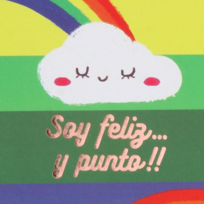 CMP General Libreta Con Espiral A6 Arcoiris, 150 Páginas a Color, Tapas Duras, 9.5x3 cm 3
