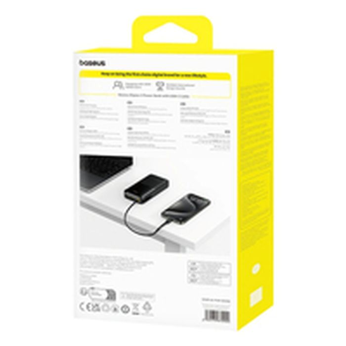 Powerbank Baseus BIPOW 2 Negro 20000 mAh 1