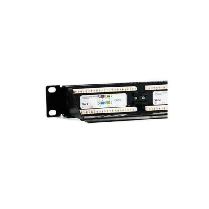 Patch Panel 24 Puertos UTP Categoría 6 2LAN ARAP19C624UTP 19" 1