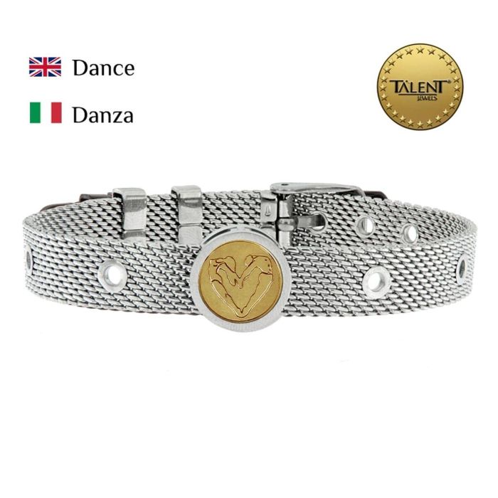 Pulsera Unisex Dance Talent Jewels TJA-3-20-01-1-235 Plateado 1 Pulsera Unisex Dance Talent Jewels TJA-3-20-01-1-235 Plateado 1