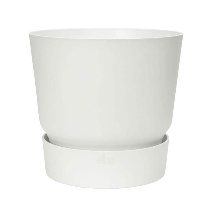 Maceta redonda ELHO Greenville 40 - Exterior - Ø 39 x H 36.8 cm - Blanco Maceta redonda ELHO Greenville 40 - Exterior - Ø 39 x H 36.8 cm - Blanco