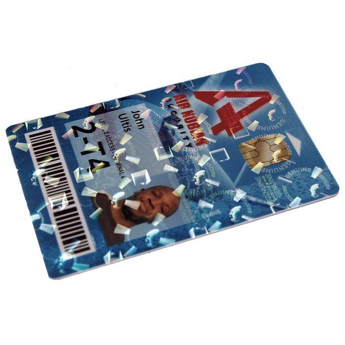 Evolis R4002 Cinta de Barniz Holográfico Diseño Globo Genérico, 350 imágenes, para Evolis Pebble 4 / Dualys 3 / Securion 4