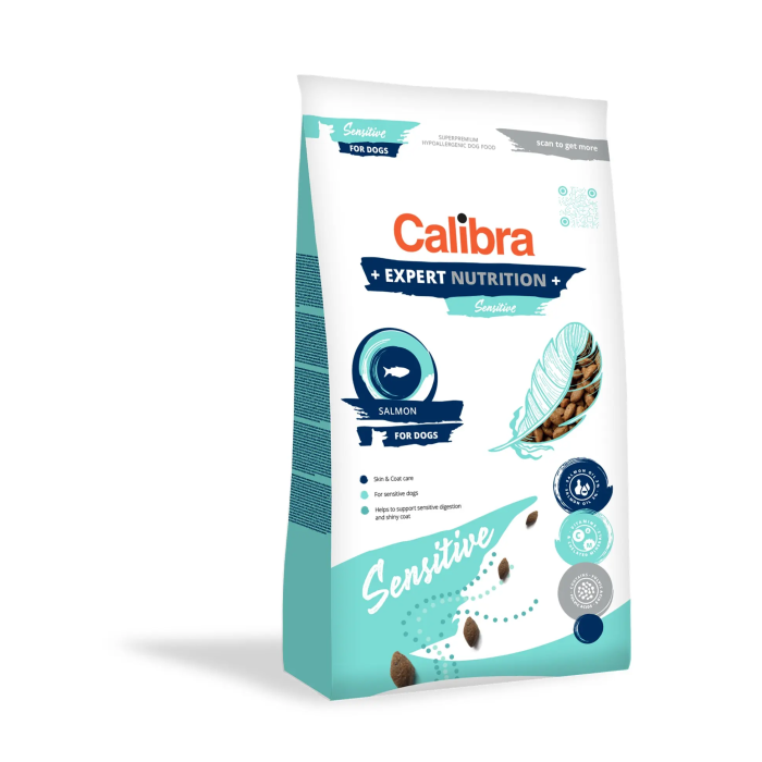 Calibra Dog Expert Nutrition Sensitive Salmon 12 kg Pienso para Perros con Piel y Pelaje Saludables
