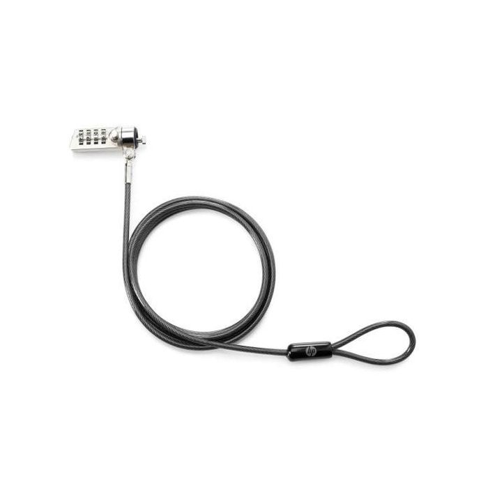 Hp Cable De Seguridad Con Combinacion Para Portátil Negro