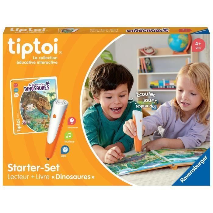 Ravensburger-tiptoi Starter Dino-4005556001750-A partir de 4 años 5 Ravensburger-tiptoi Starter Dino-4005556001750-A partir de 4 años 5