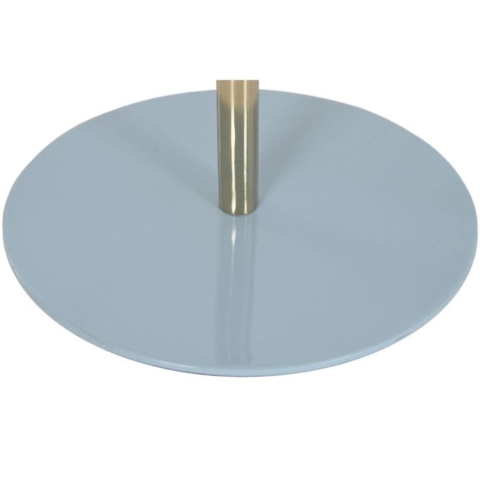 DKD Home Decor Lámpara de Pie Urban Azul Dorado Zigzag Seta 45 x 153 x 45 cm 2