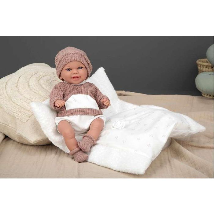 Muñeca elegance 35 cm babyto rosa c/cojin (muñeco de peso) 1 Muñeca elegance 35 cm babyto rosa c/cojin (muñeco de peso) 1