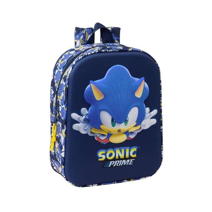 Safta Mochila Guarderia 3D Sonic City 22x27x10 cm 0 Safta Mochila Guarderia 3D Sonic City 22x27x10 cm 0
