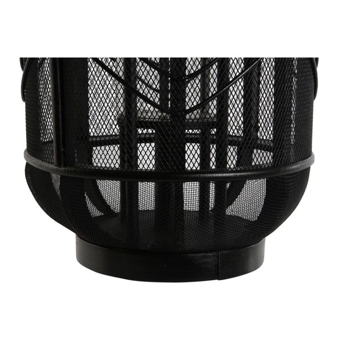 Portavela Colonial DKD Home Decor Negro 25.5 x 46.5 x 25.5 cm 4 Portavela Colonial DKD Home Decor Negro 25.5 x 46.5 x 25.5 cm 4