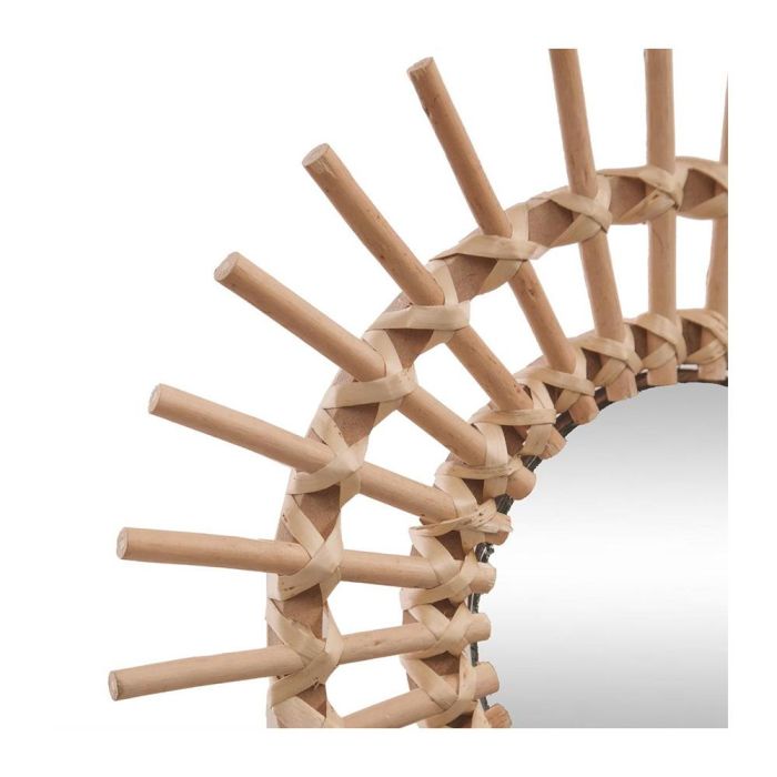 Atmosphera Espejo Sun Rattan y MDF Ø30cm 1 Atmosphera Espejo Sun Rattan y MDF Ø30cm 1
