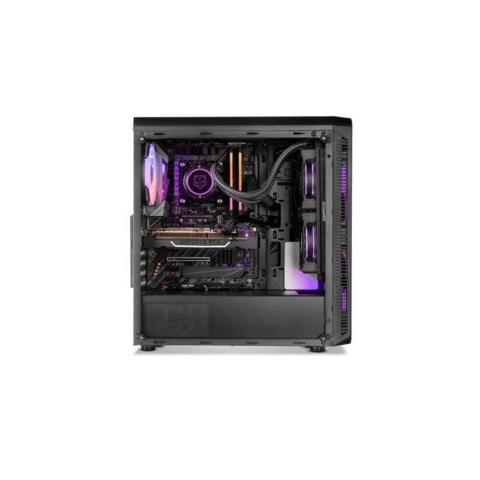 NOX Hummer TGM Chasis Torre Midi Negro con Iluminación RGB, Paneles Cristal Templado, ATX/Micro-ATX/Mini-ITX 4 NOX Hummer TGM Chasis Torre Midi Negro con Iluminación RGB, Paneles Cristal Templado, ATX/Micro-ATX/Mini-ITX 4