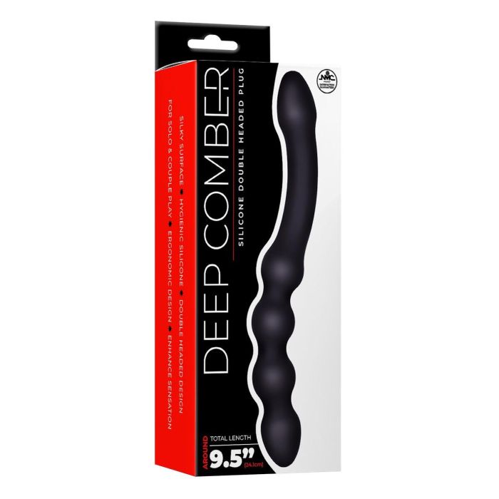 Consolador de Doble Penetración NMC Negro 1 Consolador de Doble Penetración NMC Negro 1