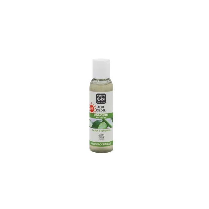 NATURABIO COSMETICS Gel Hidratante de Aloe Vera Bio 100 ml para Piel Sensible y Seca. Calma e Hidrata. Certificado Cosmos Organic.