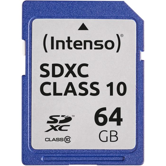 Intenso Tarjeta de Memoria SDXC 64GB Clase 10, 25 MB/s, Resistente a golpes y temperatura, Ideal para fotografía y video 0 Intenso Tarjeta de Memoria SDXC 64GB Clase 10, 25 MB/s, Resistente a golpes y temperatura, Ideal para fotografía y video 0