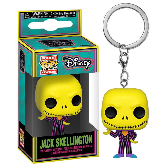 Llavero Pocket POP Disney Nightmare Before Christmas Jack 2 Llavero Pocket POP Disney Nightmare Before Christmas Jack 2