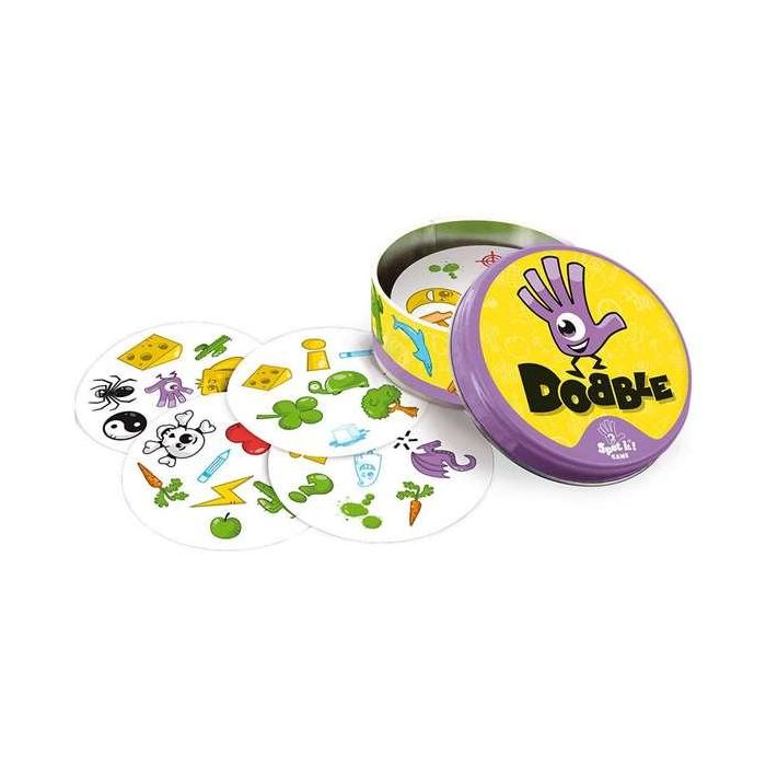 Asmodee Juego Dobble. Juego de cartas basado en la velocidad, observación y reflejos para niños y adultos. 20