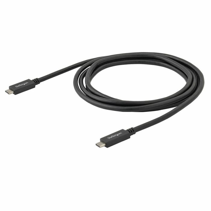 Cable USB C Startech USB315CC2M 2 m Negro 1 Cable USB C Startech USB315CC2M 2 m Negro 1