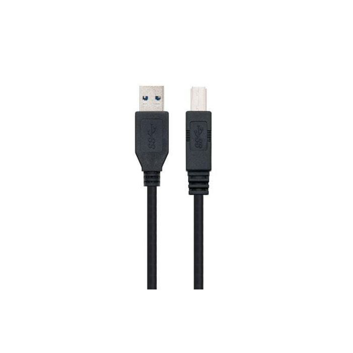 Cable USB NANOCABLE 10.01.0802-BK Negro