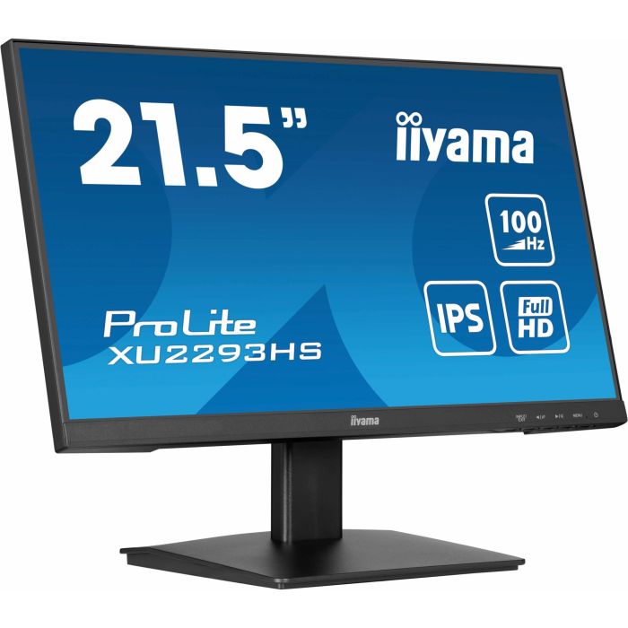 Iiyama Monitor XU2293HS-B6 21.5" IPS 100Hz Full HD 1ms, Regulable, Reductor de Luz Azul, Altavoces Integrados, HDMI 5