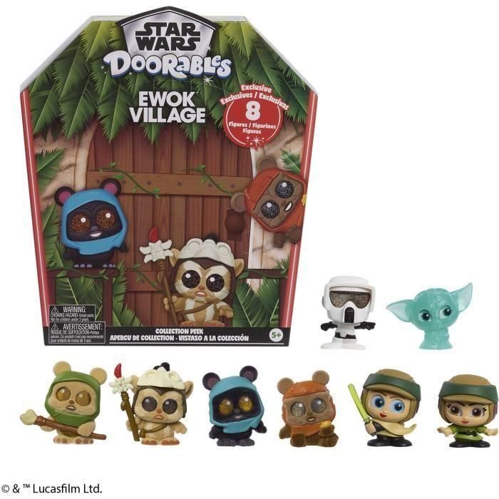 Figuras de colección - STAR WARS - Ewok Collector's Box - 8 figuras exclusivas, a partir de 5 años Figuras de colección - STAR WARS - Ewok Collector's Box - 8 figuras exclusivas, a partir de 5 años