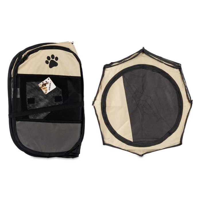 Cabaña para Mascotas Pequeñas Mascow 67x46x67 cm - Azul, Rojo, Crema (6 Unidades) 2 Cabaña para Mascotas Pequeñas Mascow 67x46x67 cm - Azul, Rojo, Crema (6 Unidades) 2