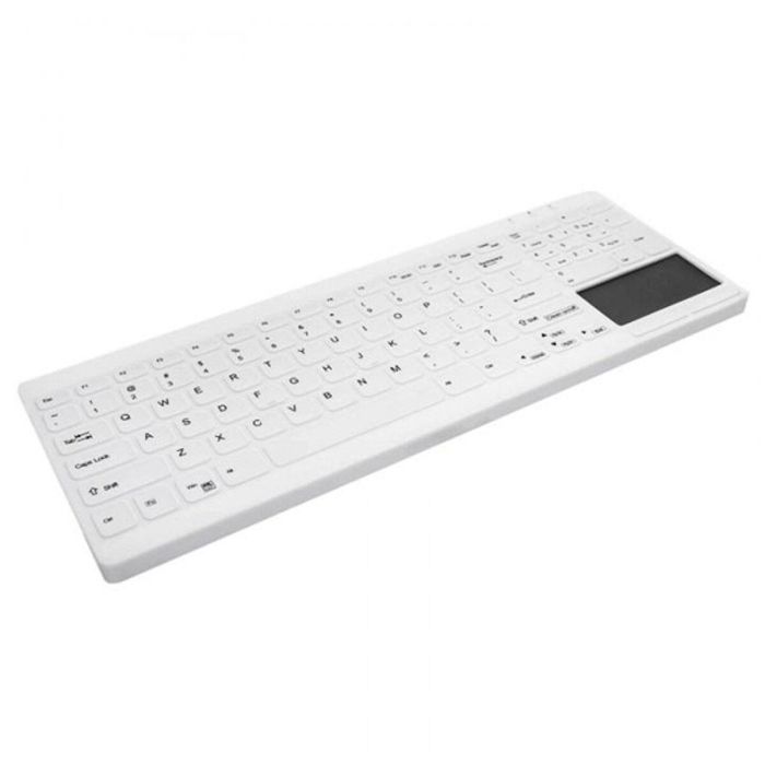 Teclado Lavable Desinfectable Active Key AK-C7412 Blanco Teclado Lavable Desinfectable Active Key AK-C7412 Blanco