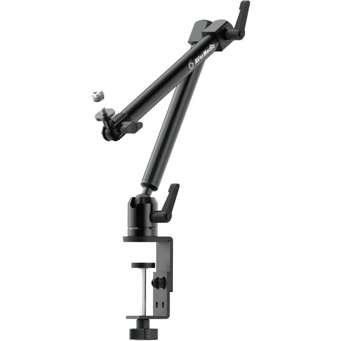 Avermedia Brazo para Micrófono Streamer Arm BA311L Sólido Carga 1,5 kg Accesorio Manual