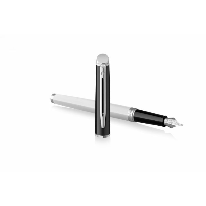 WATERMAN Füllfederhalter Hémisphère Blocking BW C.C.Blau F Geschenkbox 3