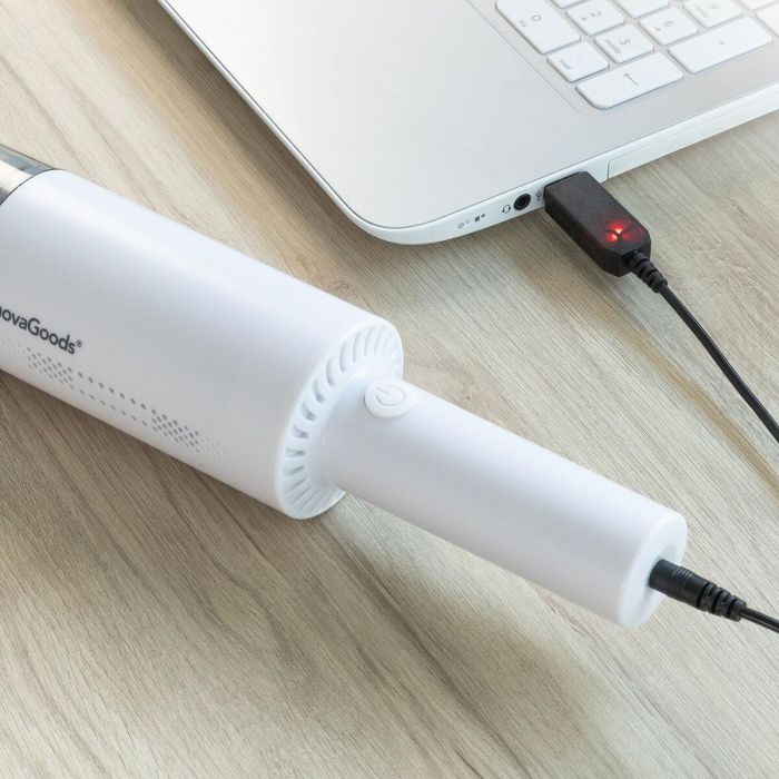 Aspirador de Mano Recargable con 3 Accesorios Hancuum InnovaGoods 5 Aspirador de Mano Recargable con 3 Accesorios Hancuum InnovaGoods 5