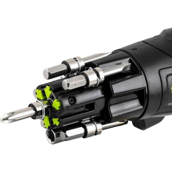 Fieldmann FDG 5018-108AR Juego de herramientas con destornillador inalámbrico 3