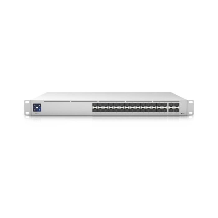 Ubiquiti USW-Pro-Aggregation - Switch Gestionado L3 UniFi Pro Aggregation con 28 puertos SFP+ y 4 SFP28, 760 Gbit/s 1