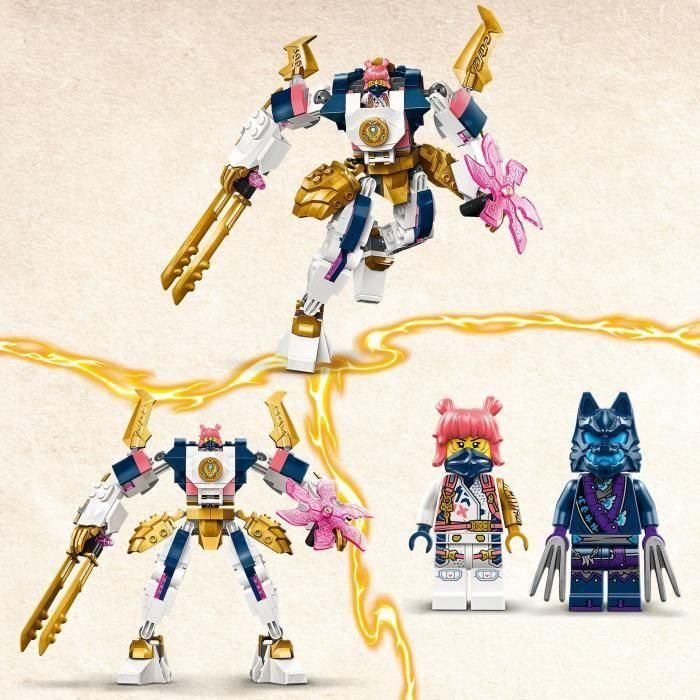 Juego de construccion meca elemental tecno de sora lego ninjago 2 Juego de construccion meca elemental tecno de sora lego ninjago 2