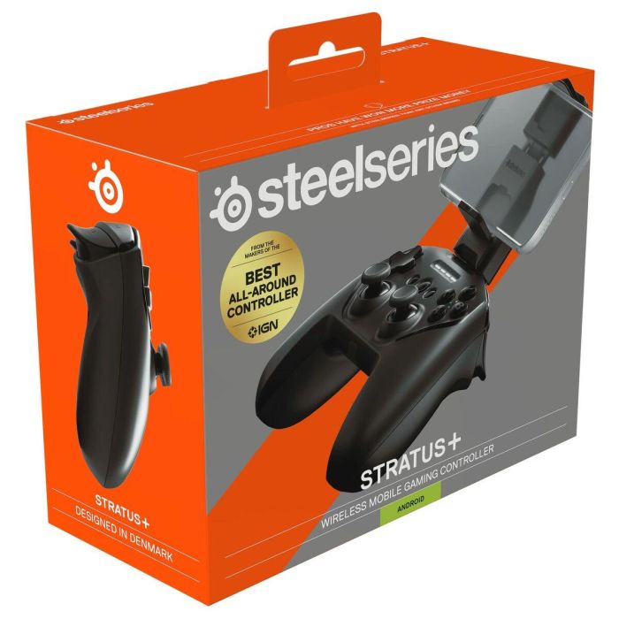 SteelSeries Stratus+ Mando Inalámbrico AUC1717288294433 para Android y Chromebook, Negro 11 SteelSeries Stratus+ Mando Inalámbrico AUC1717288294433 para Android y Chromebook, Negro 11