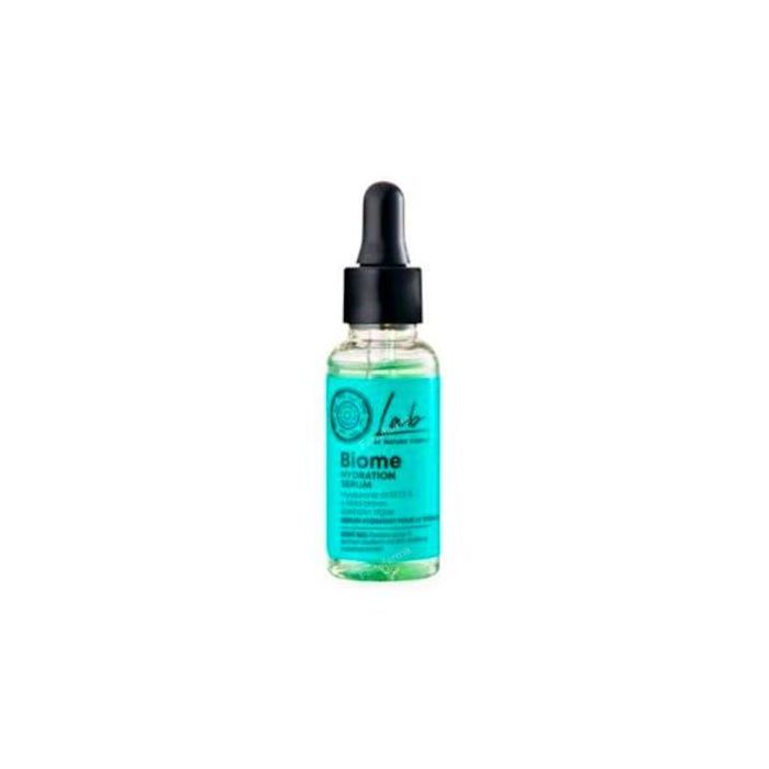 Natura Siberica Biome Sérum Facial Hidratante Antiedad, con Ácido Hialurónico, Colágeno, para Piel Luminosa, 30ml.
