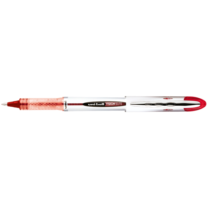 Uniball UB-200 Vision Rotulador Roller Tinta Líquida Punta de Acero Inoxidable 0,8 mm Trazo 0,6 mm Rojo Unidad 1