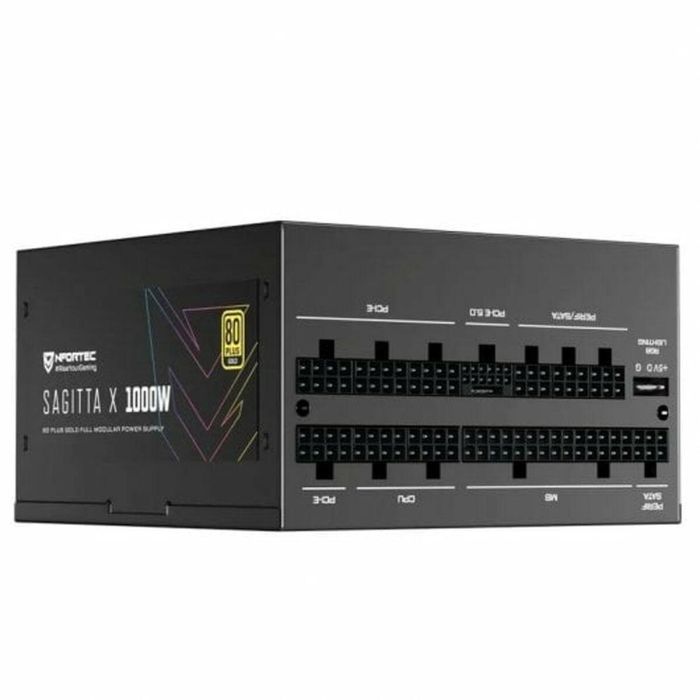 Nfortec Fuente de Alimentación Sagitta X 1000W. Pcie 5.0 80 Plus Gold Full Modular A-Rgb 4