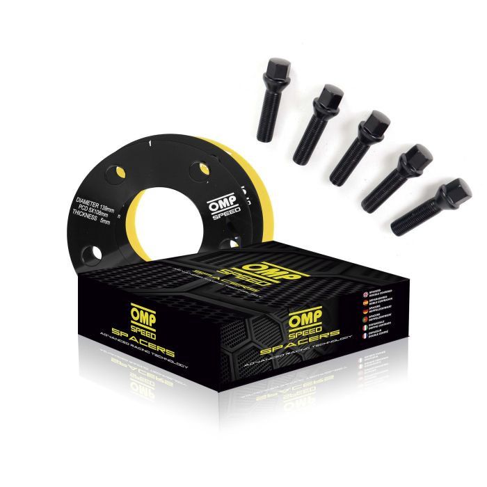 Omp Speed Juego De Separadores Doble Centraje Ancho: 20 mm Pcd: 4x100 Cb.H: 57.1 Cb.W: 57.1 Od: 139 Tornillo M12x1.5 Conico OMPS08112001 Omp Speed Juego De Separadores Doble Centraje Ancho: 20 mm Pcd: 4x100 Cb.H: 57.1 Cb.W: 57.1 Od: 139 Tornillo M12x1.5 Conico OMPS08112001