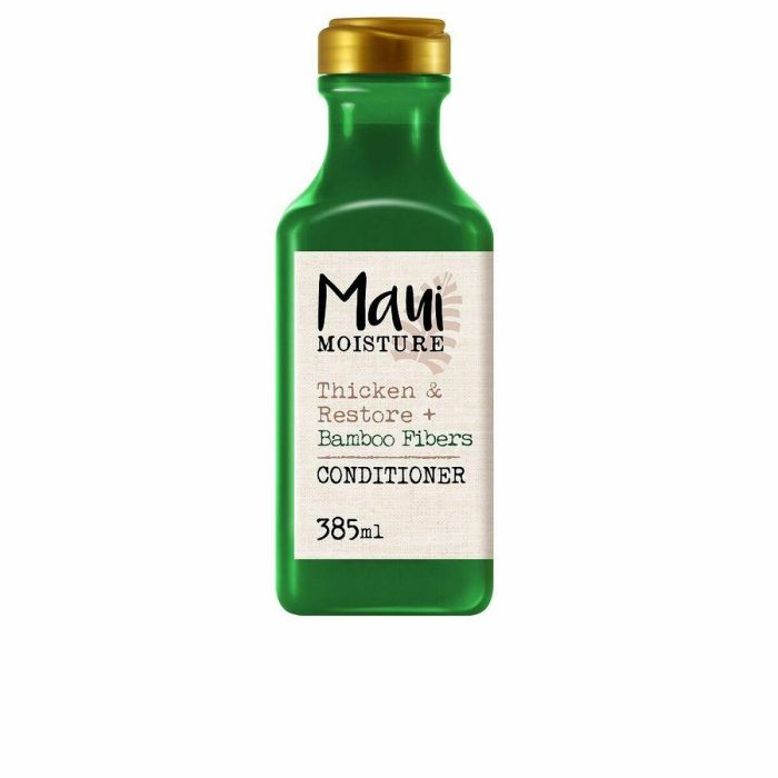 Maui Moisture Acondicionador Fibras de Bambú Fortalecedor, Reparador, Espesar & Restaurar Cabello Dañado y Débil 385 ml