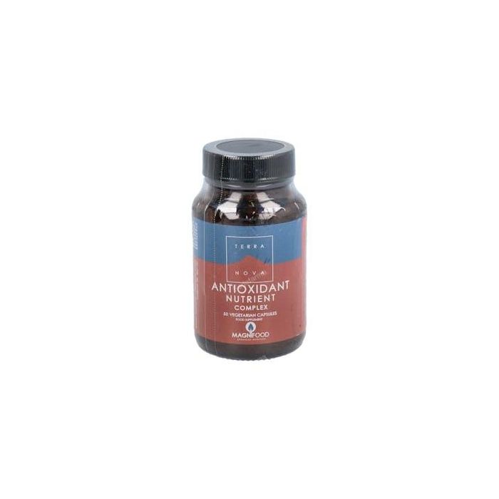 TERRANOVA Nutrientes Antiox. Complex, Vitaminas y Minerales para Protección Antioxidante, 50 Vcap.