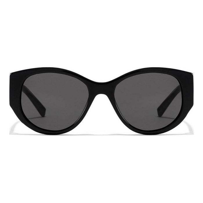 Hawkers Gafas de Sol MIRANDA Negras Unisex con Lentes TR18 y Montura de Acetato Pulido, Protección UV400 Categoría 3