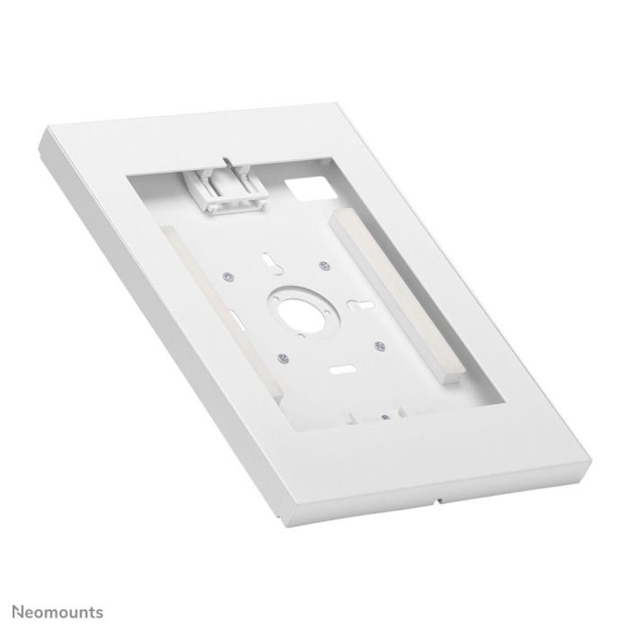Neomounts WL15-650WH1 Soporte de Tablet para Pared, Ajustable 9.7-11", Bloqueo Seguridad, Orientación Vertical/Horizontal, VESA 75x75, Blanco
