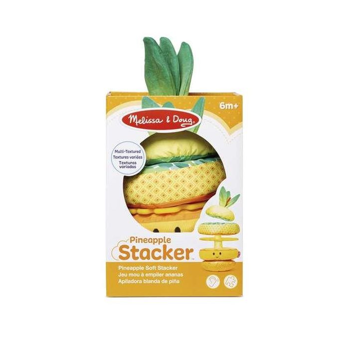Juego apilable piña suave melissa & doug con 5 piezas de diferentes texturas y sonidos Juego apilable piña suave melissa & doug con 5 piezas de diferentes texturas y sonidos