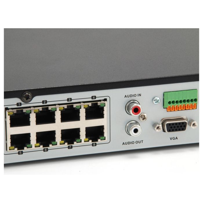 LevelOne NVR-0508 - Grabador de Vídeo en Red 8 Canales, 8K UHD/4K, 8 Puertos PoE, Compatible con H.265+, H.264+, 64 Usuarios, 2 Bahías HDD SATA hasta 12TB, Linux, Negro 4 LevelOne NVR-0508 - Grabador de Vídeo en Red 8 Canales, 8K UHD/4K, 8 Puertos PoE, Compatible con H.265+, H.264+, 64 Usuarios, 2 Bahías HDD SATA hasta 12TB, Linux, Negro 4