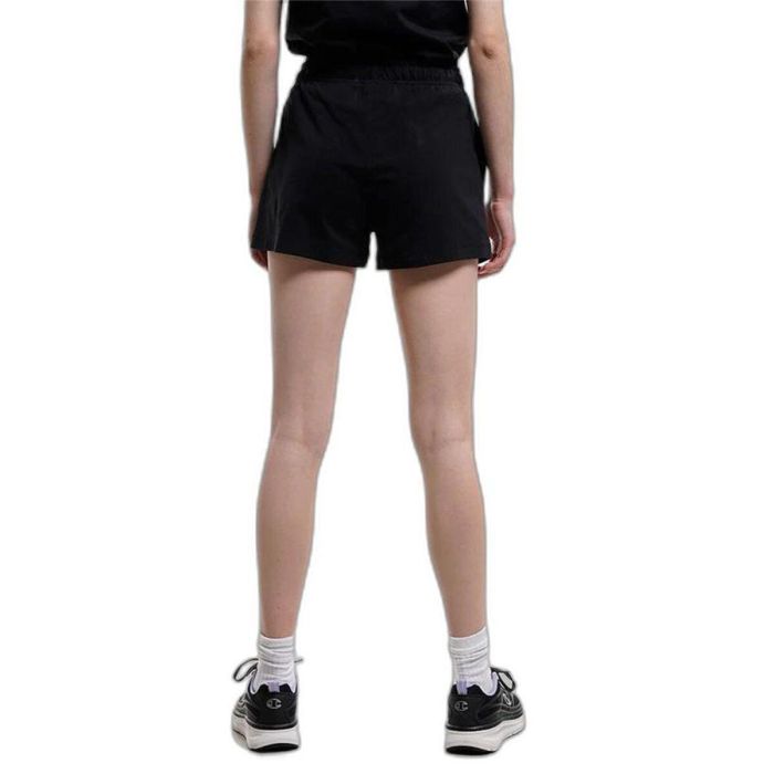 Pantalones Cortos Deportivos para Mujer Champion Negro 37